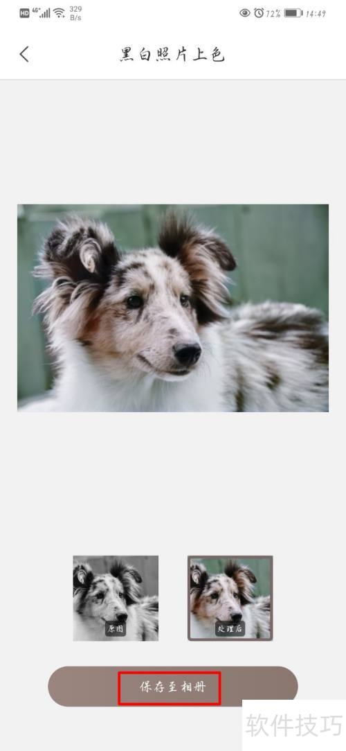 在手机上怎么给黑白照片上色? 在手机上怎么给黑白照片上色?