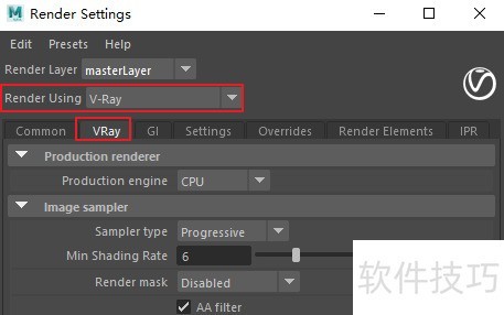 Vray��Ⱦ����װ����