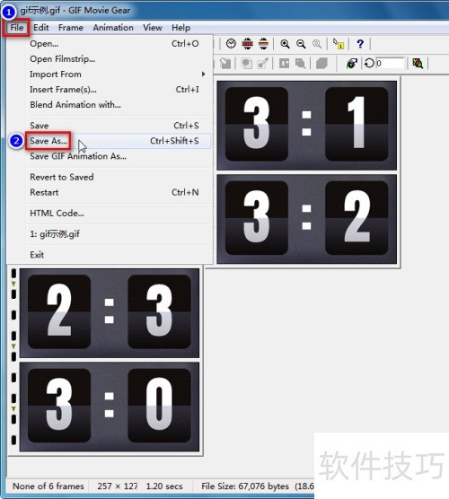 用GIFMovieGear完整导出gif动图所有帧 用GIFMovieGear完整导出gif动图所有帧