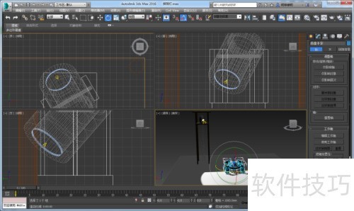 3Dmax如何设置盏泛光灯 3Dmax如何设置盏泛光灯