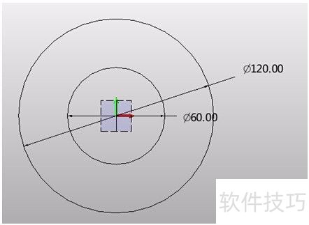 使用中望3D创建法兰盘零件模型 使用中望3D创建法兰盘零件模型