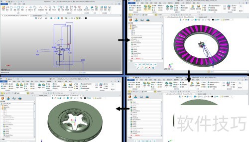 中望3D如何设计陶瓷盘式制动器 中望3D如何设计陶瓷盘式制动器