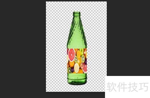 ������photoshopCS5��������ƿ�ı�ǩ�أ�