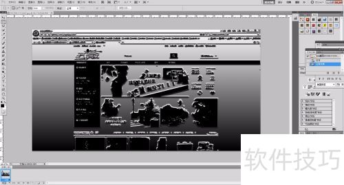 BJ����ǧ������ҵ�PhotoshopCS5ʯ��Ч��