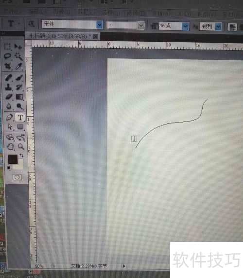 在photoshopCS5中让文字根据形状排列 在photoshopCS5中让文字根据形状排列