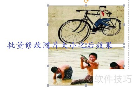 WPS文字如何统一批量修改图片大小? WPS文字如何统一批量修改图片大小?