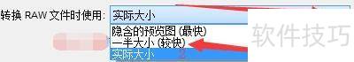FastStoneViewer转换RAW文件如何使用一半大小 FastStoneViewer转换RAW文件如何使用一半大小