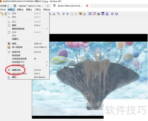 xnview如何对图片编辑注释? xnview如何对图片编辑注释?