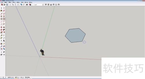 ��ͼ��ʦ��sketchup��SU��ô���ƶ���α߳���