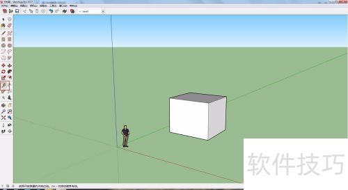 ��ͼ��ʦsketchup��ô���òο��ߣ�