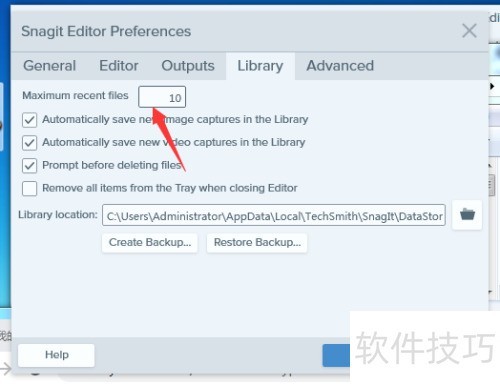 Snagit 2019��ô�ر����������ļ���Ϊ11
