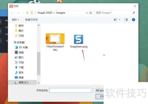 Snagit 2020 ������ͼͬʱ����ˮӡ��