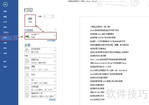 ��ν���Snagit��Word�ĵ�ת��ΪͼƬ