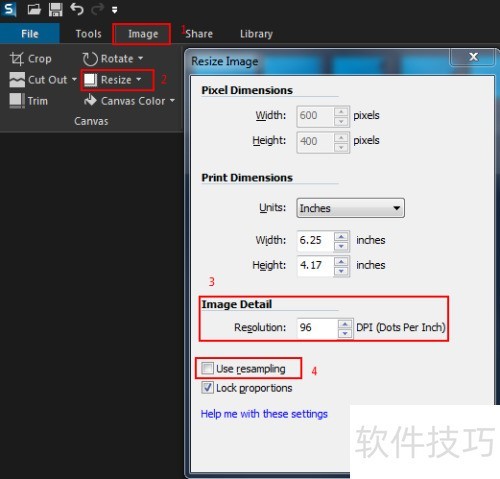 Snagit 12������ý�ͼ�ķֱ��ʴ�С