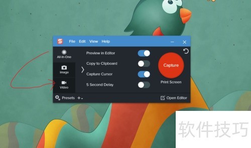 Snagit 2020 ����¼����Ƶ?