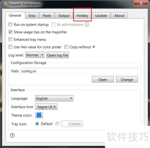 snipaste��θ��Ľ�ͼ��ݼ�hotkey