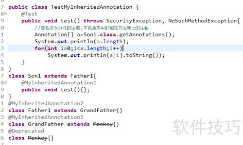 javaAPI元注解之Inherited javaAPI元注解之Inherited