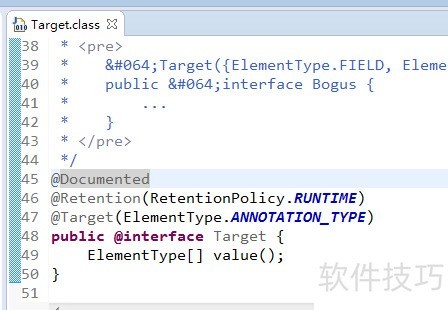 javaAPI元注解之Target javaAPI元注解之Target