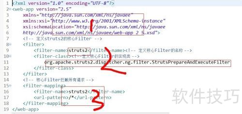 ��eclipse�´struts2���