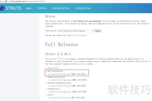 ��Eclipse������struts2