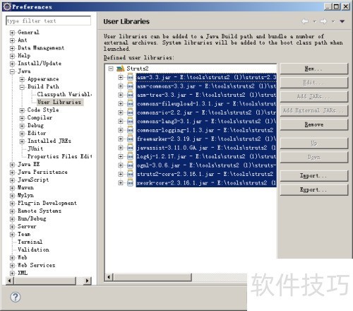 ��Eclipse������struts2