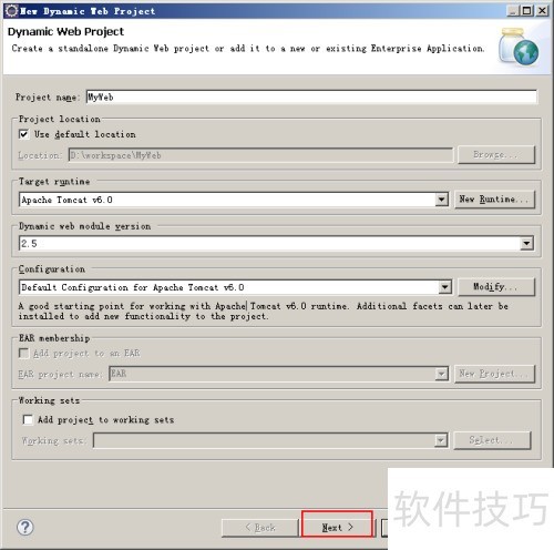 ��Eclipse������struts2