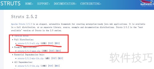 �������struts2���
