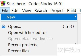 CodeBlocks如何创建AVR工程? CodeBlocks如何创建AVR工程?
