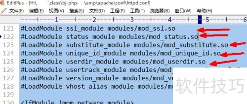 apachep配置php,运行php代码。 apachep配置php,运行php代码。