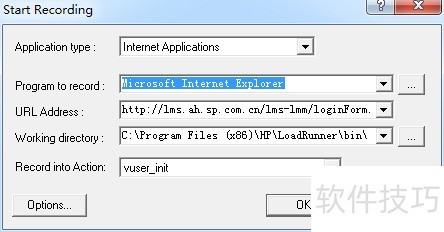 LoadRunner11¼��ʱ���ܵ���IE�����