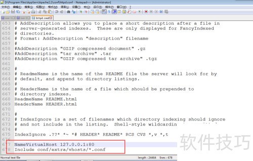 AppServ��μ��ض�����conf�ļ�