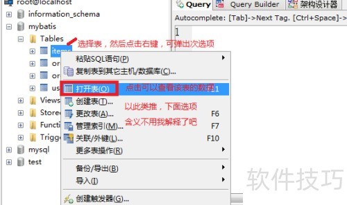 SQLyog�Ļ���ʹ��