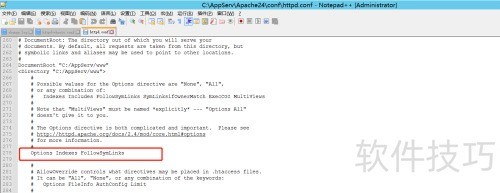 如何禁止Appserv访问文件目录 如何禁止Appserv访问文件目录