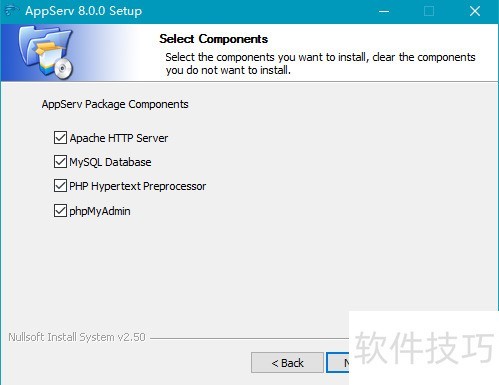 windows 10 ��װAppServ