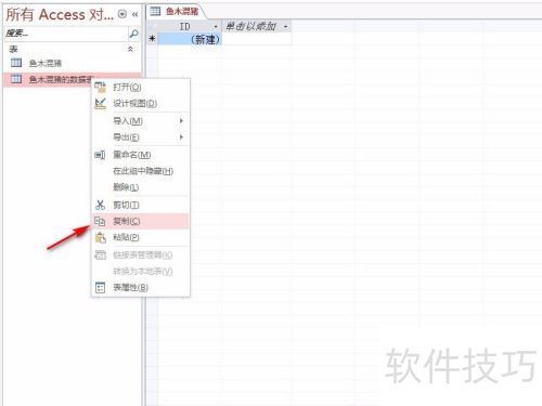Access如何复制数据表? Access如何复制数据表?