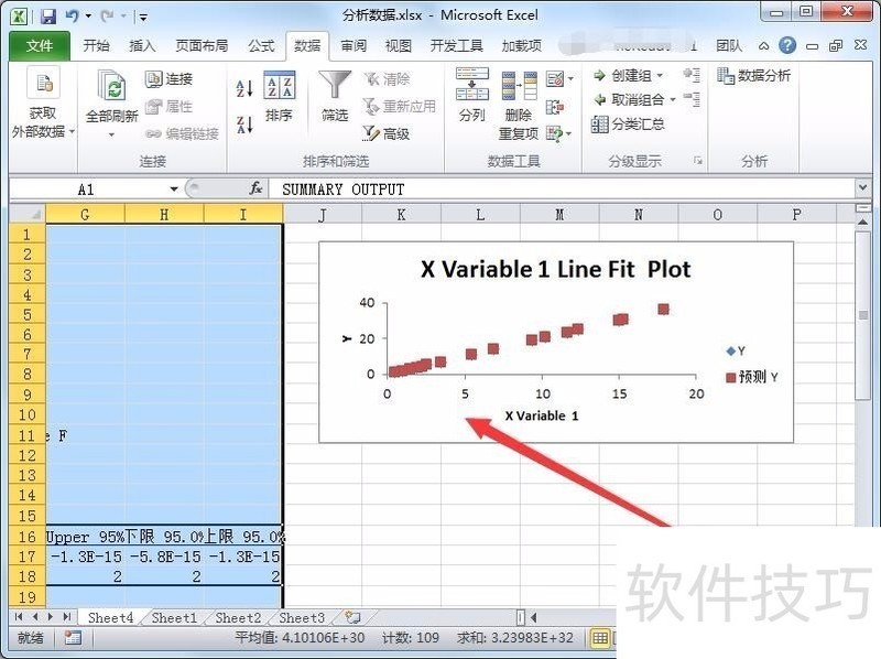 如何使用excel做一元线性回归分析