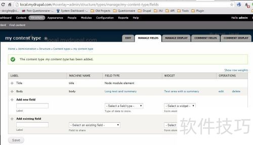 drupal7 ����һ��content type