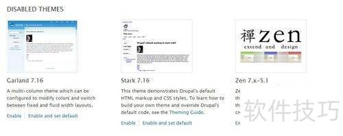 drupal 7如何安装Theme(主题)? drupal 7如何安装Theme(主题)?