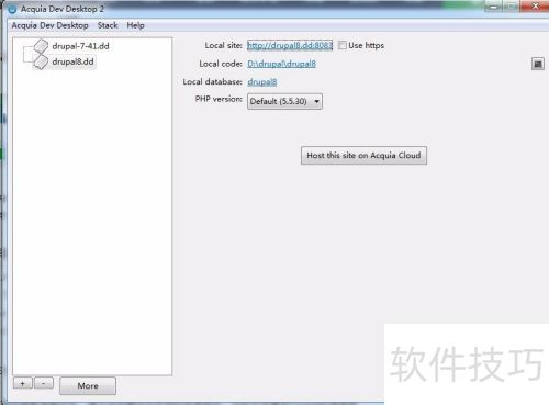 Drupal 8��Acquia ���氲װDrupal 8����