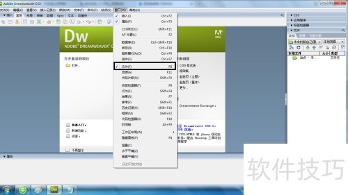 DreamweaverCS3վеļ