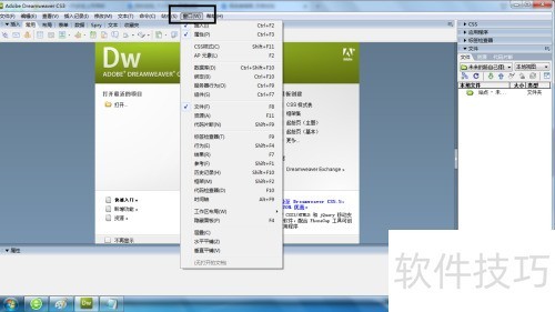 DreamweaverCS3վеļ