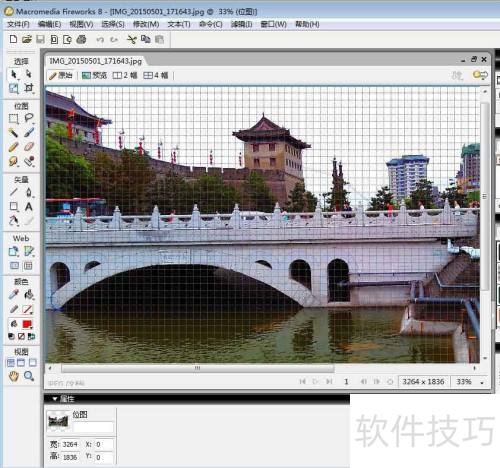 fireworks8�ѳ����α�Ϊ������ͼƬ�ľ������