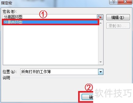 ExcelVBA教程:自动生成分离圆环图 ExcelVBA教程:自动生成分离圆环图