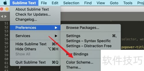mac版SublimeText,如何更改默认的黑色主题? mac版SublimeText,如何更改默认的黑色主题?