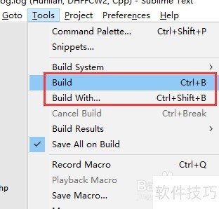 Windows使用SublimeText开发C语言程序 Windows使用SublimeText开发C语言程序