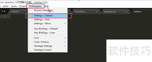 �ر�SublimeText�ļ����Ԥ������