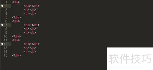 SublimeText֮�����޸Ĳ�ͬλ����ͬ��ǩ������