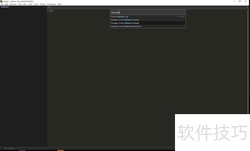 sublime text 3/2��ôж��ɾ�����