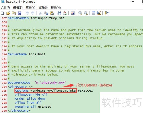 apache�ر�Ŀ¼���