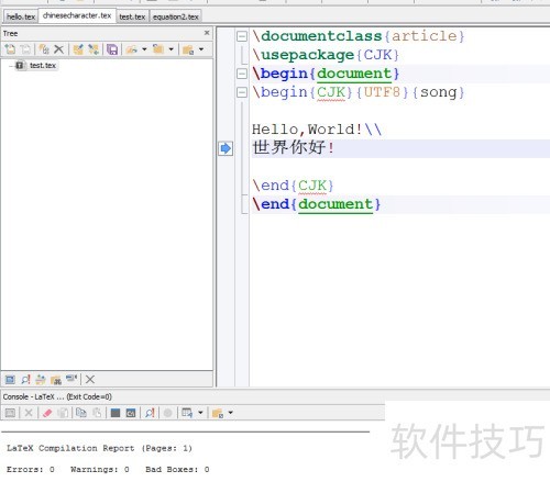 �������latex����